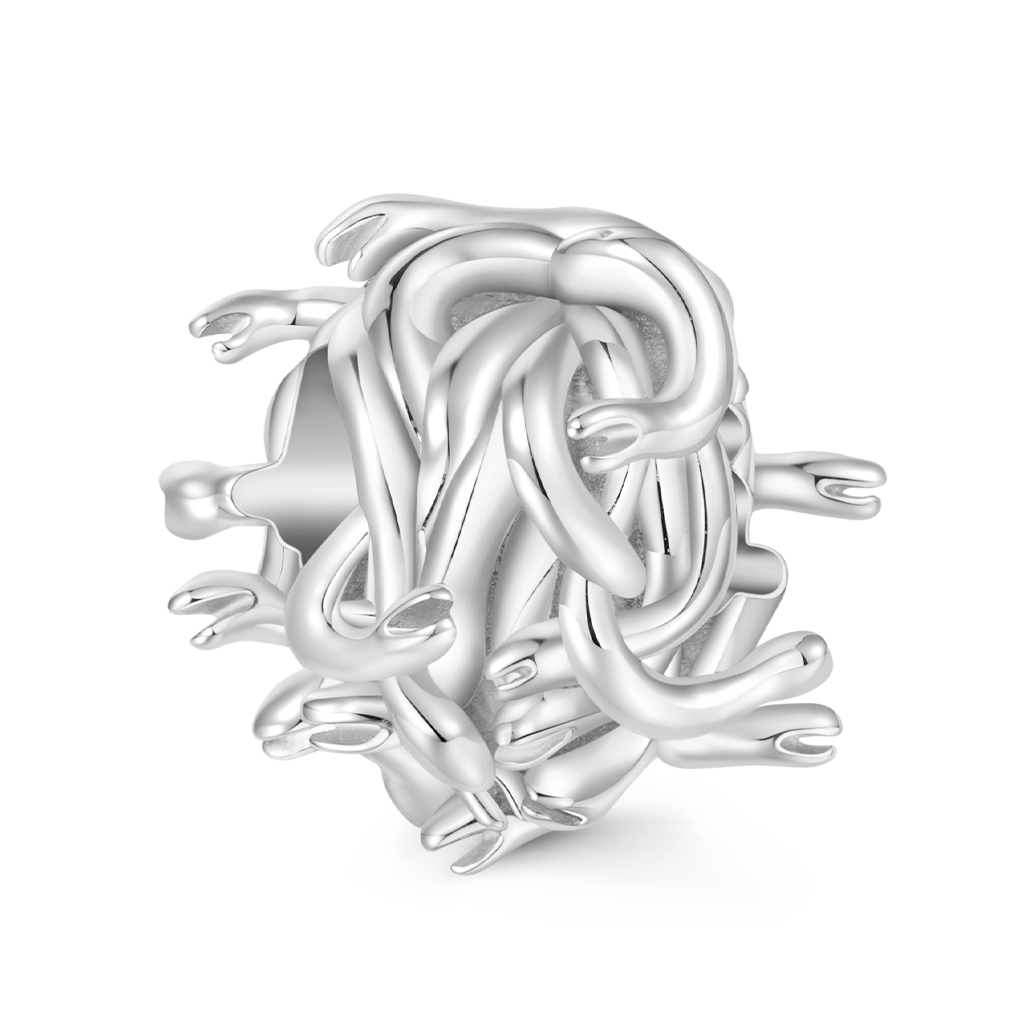 Mythical Gorgon Medusa Charm image number 1