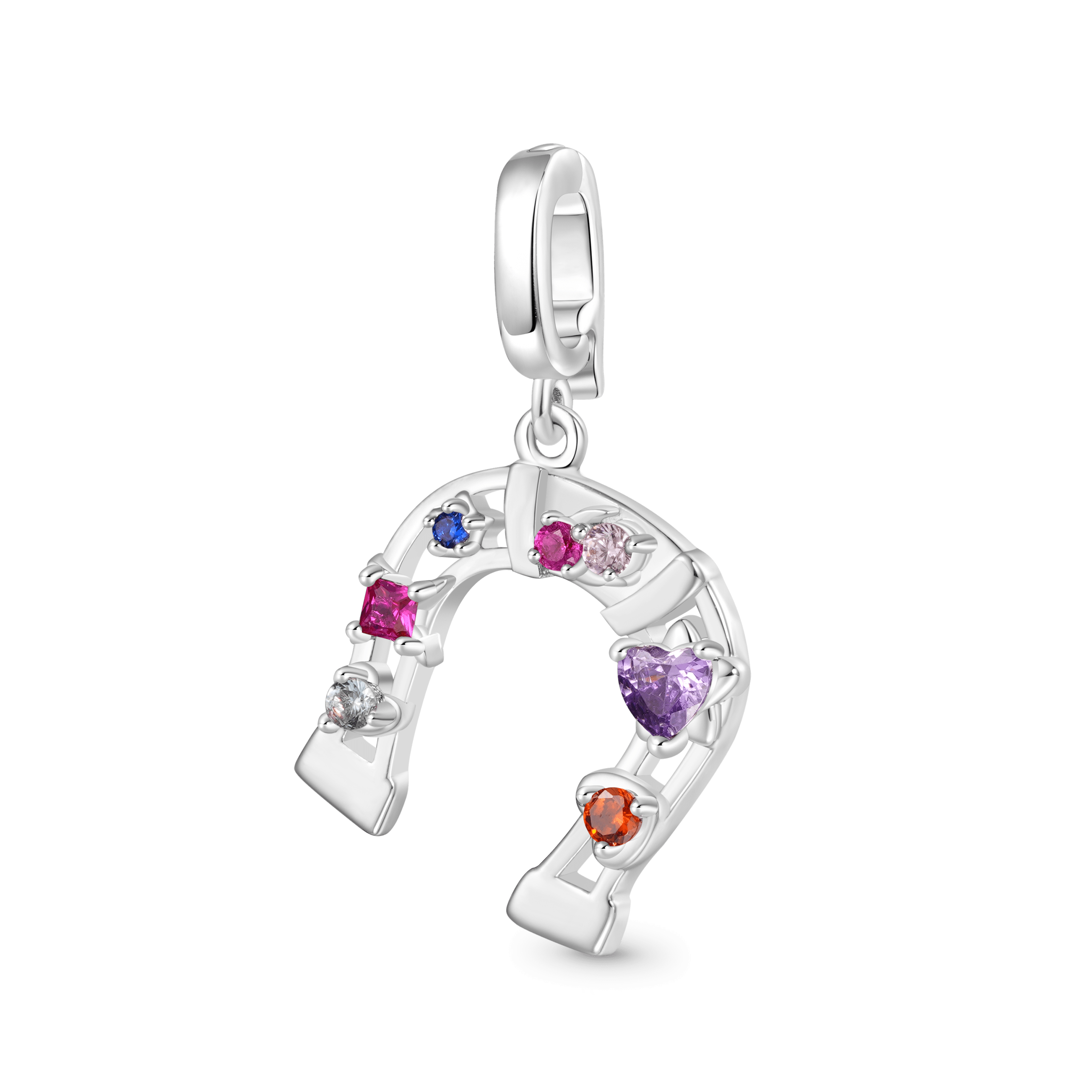 Horseshoe Clasp Clusters Charm image number 0