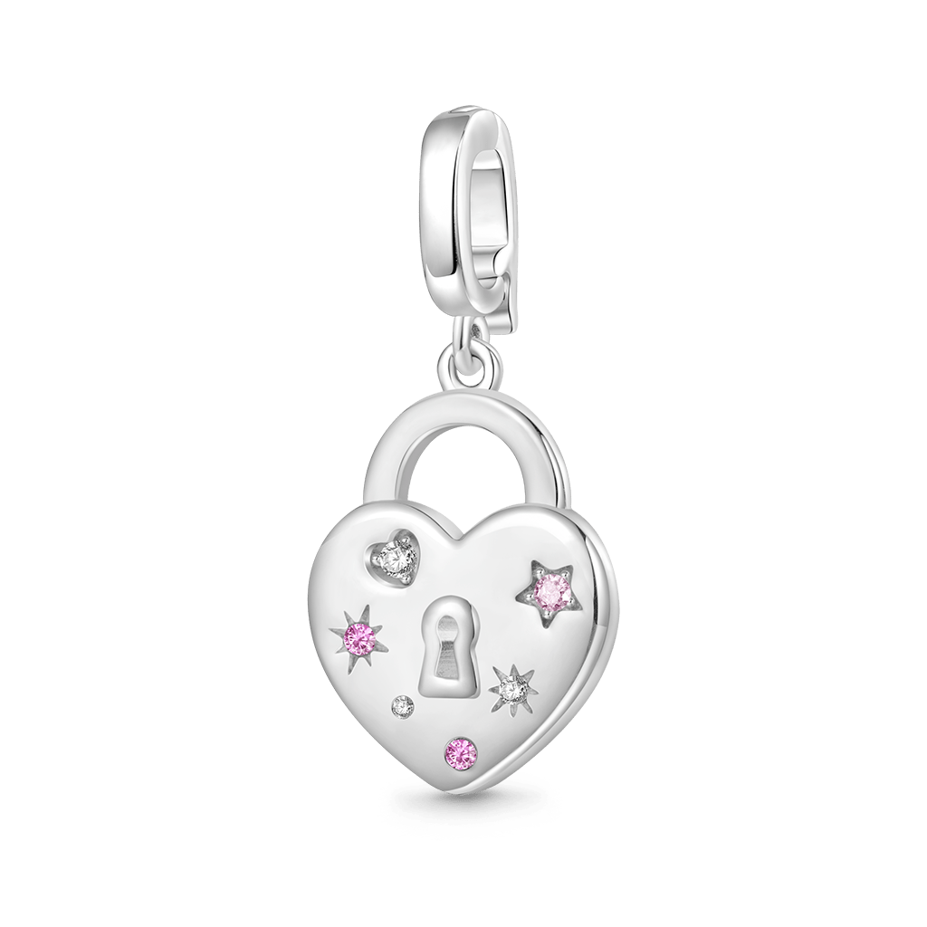 Love Lock Clasp Clusters Charm image number 0