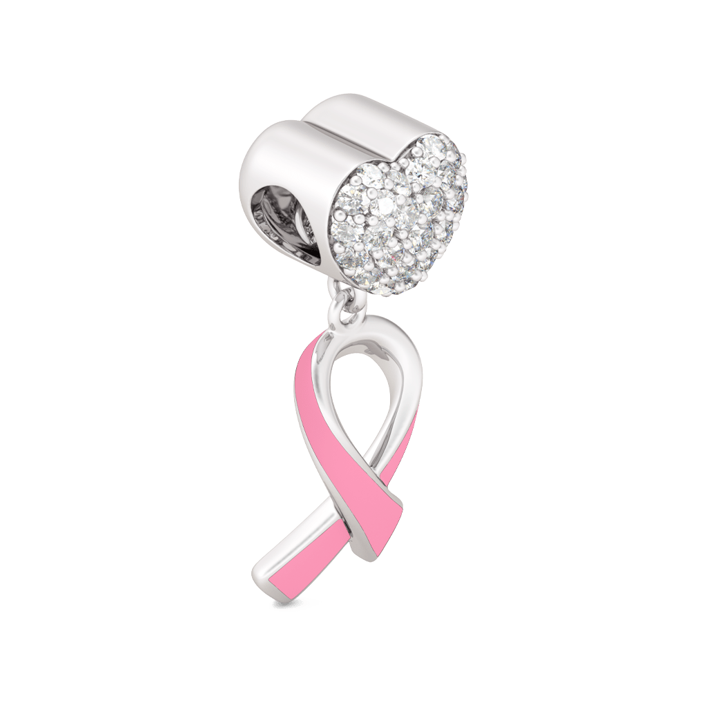 Breast Cancer Awareness Charm image number 1