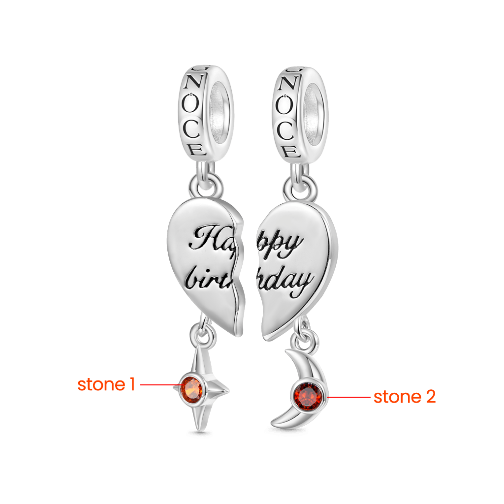 Love Engravable Name Double Pendant image number 1
