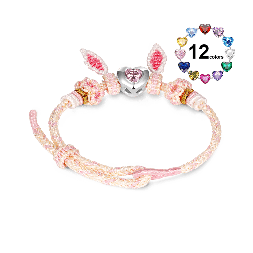 Rabbit Ears Bracelet with Charm image number 0
