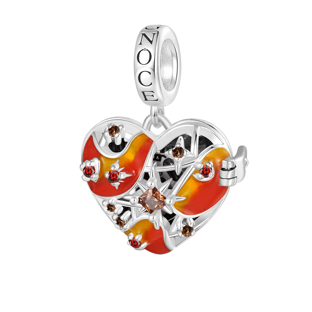 Heart Wireless LED Glow Mars Pendant image number 0