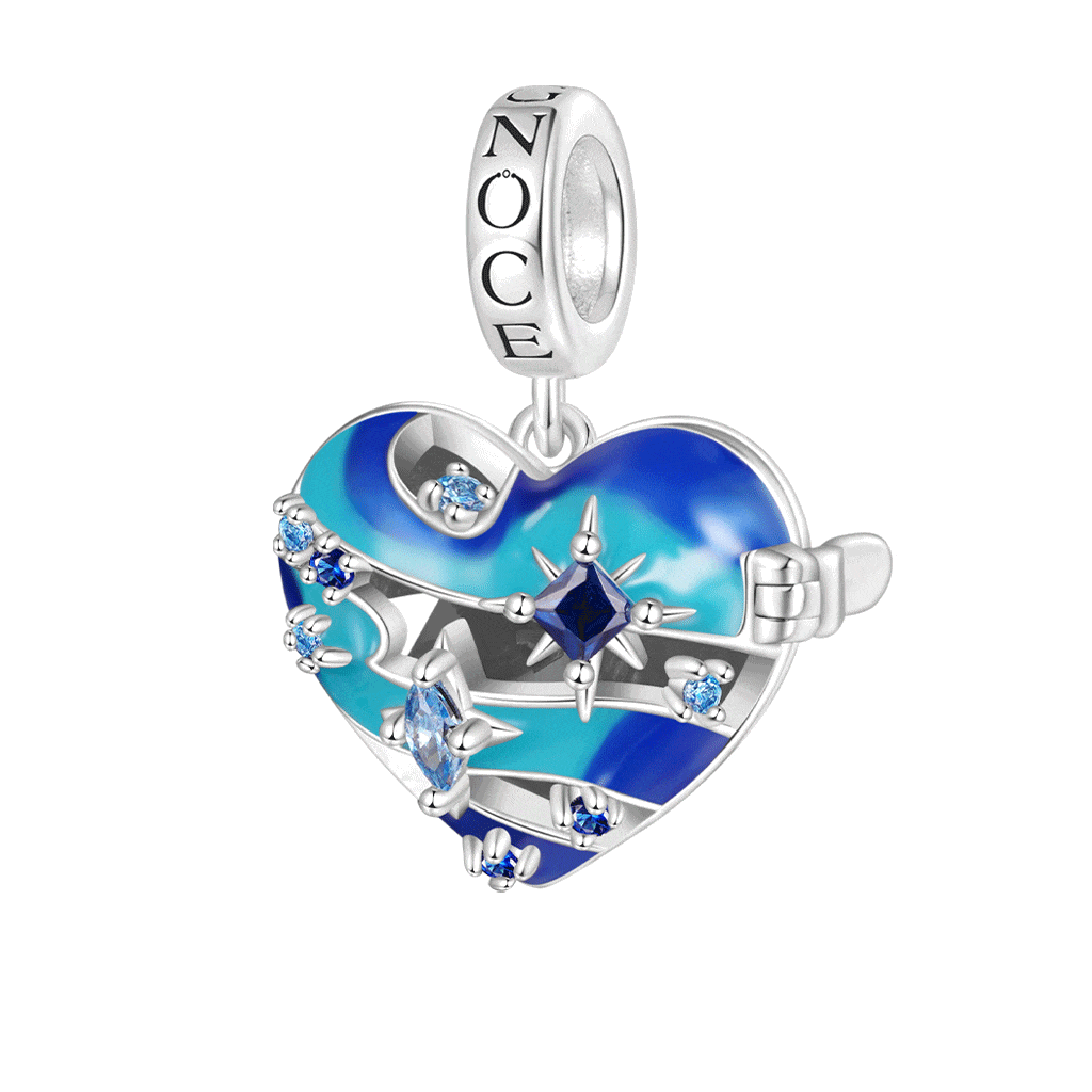 Heart Wireless LED Glow Neptune Pendant image number 0