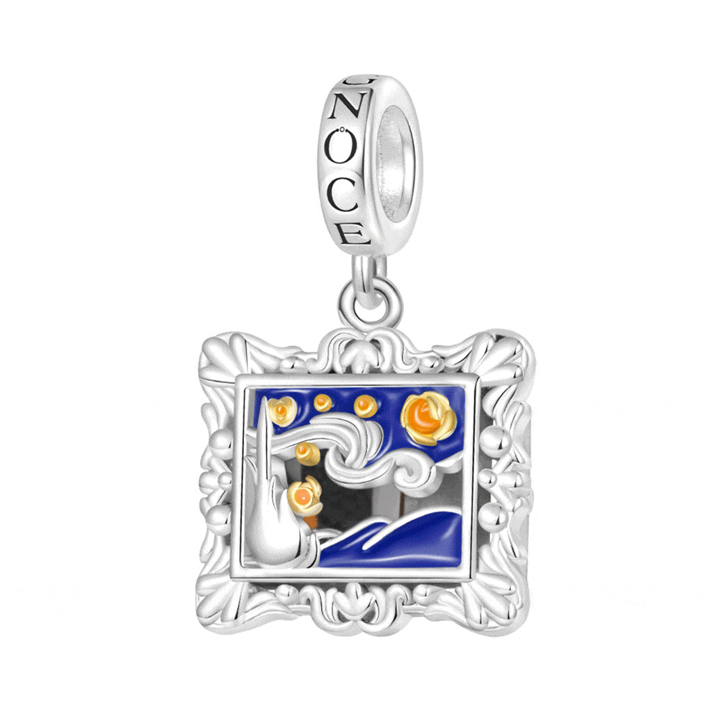 Van Gogh's Starry Night Pendant image number 0