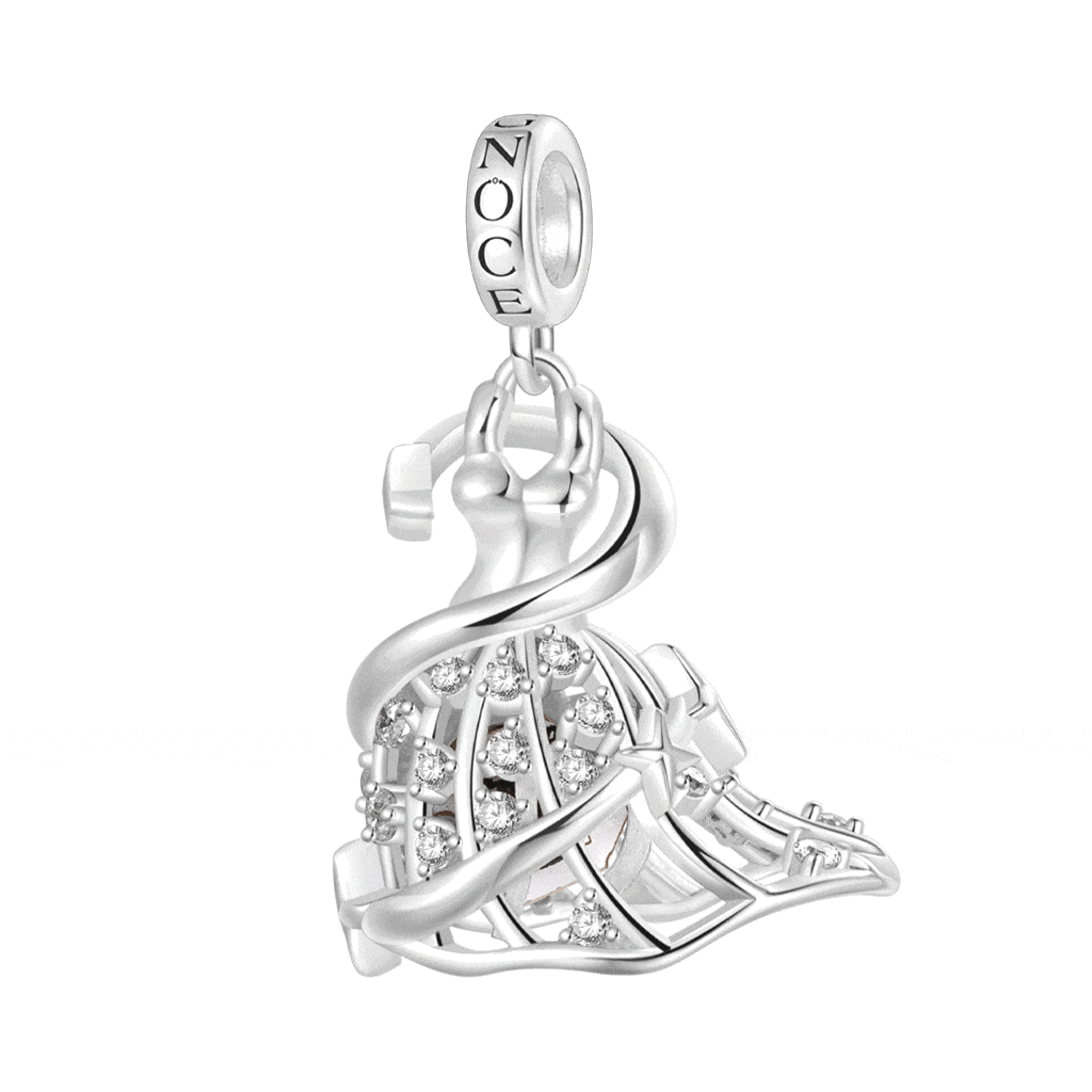 Wireless LED Glow Magic Fairy Dress Pendant image number 0