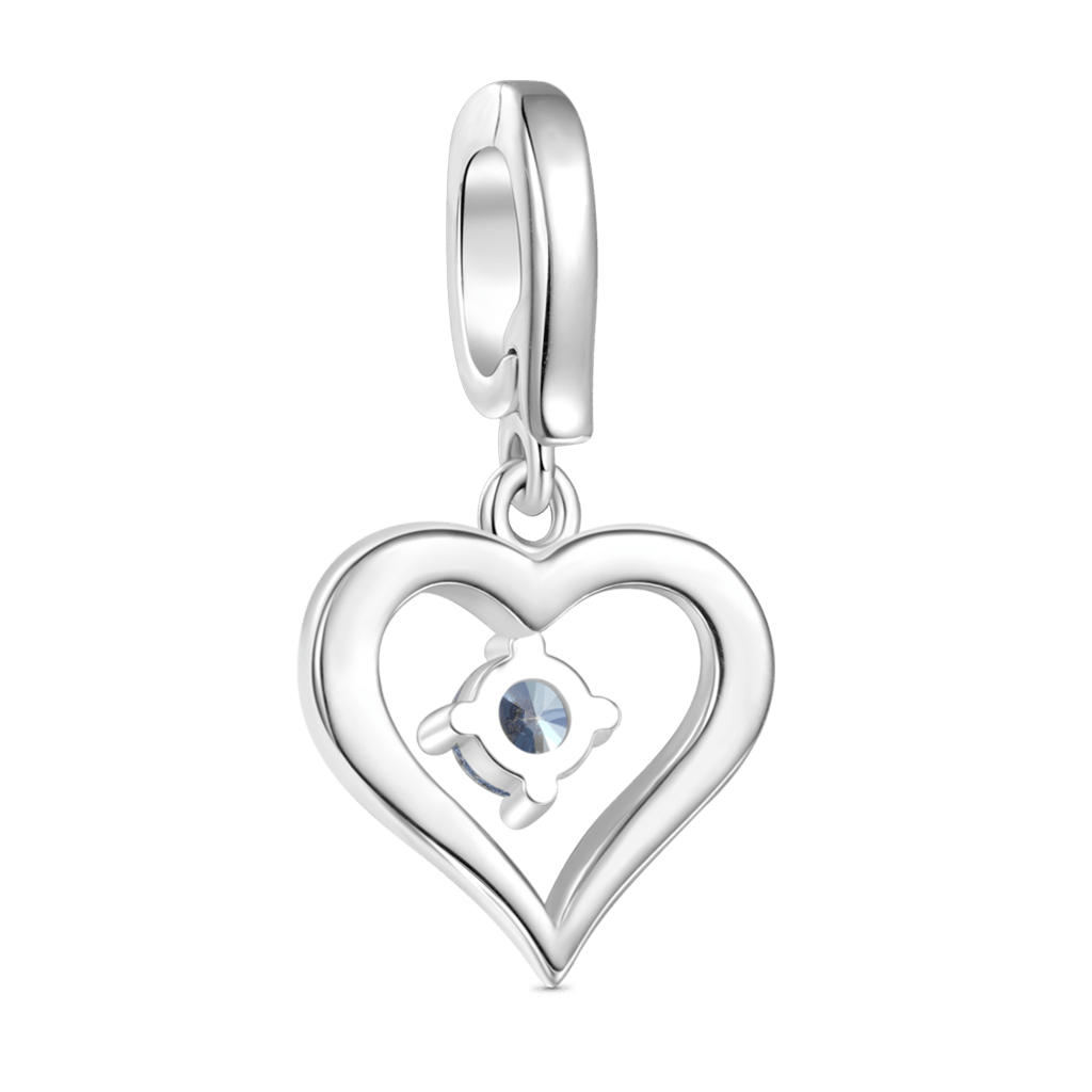 Beating Heart Clasp Clusters Charm image number 1