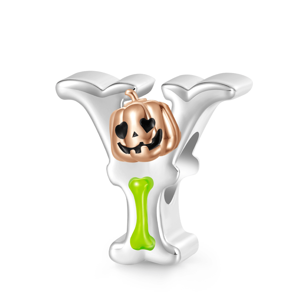 Halloween Horror Elements Letter Charm image number 0