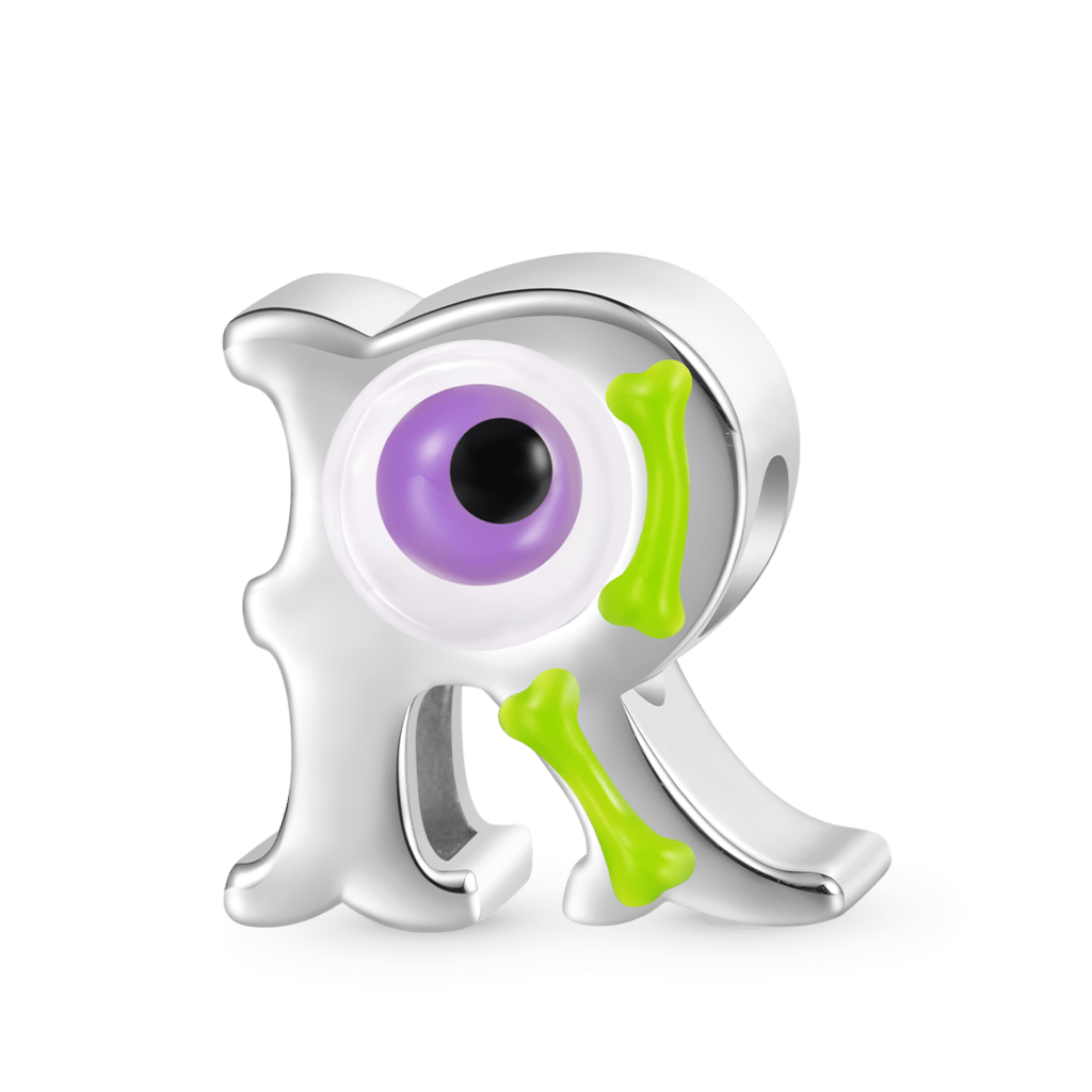 Halloween Horror Elements Letter Charm image number 0