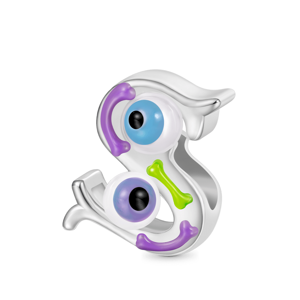 Halloween Horror Elements Letter Charm image number 0