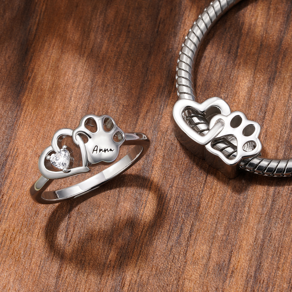 Love Pet Engravable Ring image number 3