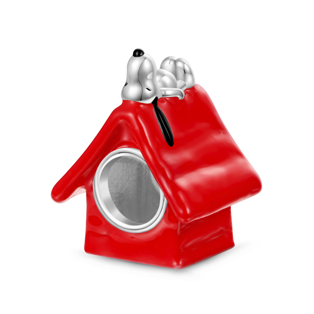Peanuts Snoopy Dog House Charm image number 0