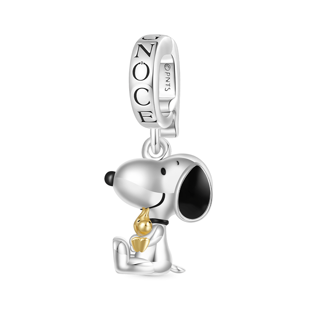 Peanuts Snoopy Hugging Pendant image number 0