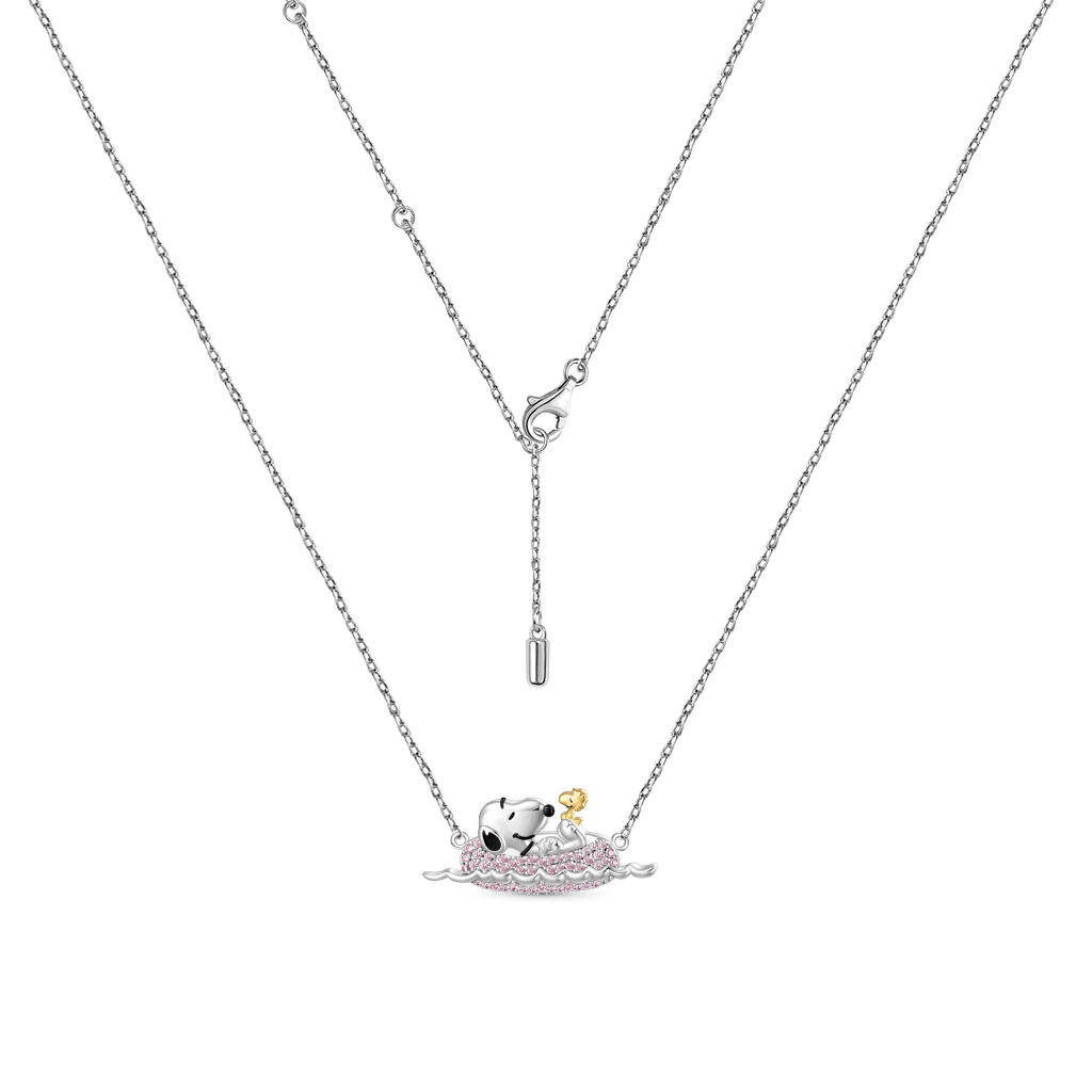 Peanuts Snoopy with Woodstock Necklace image number 2