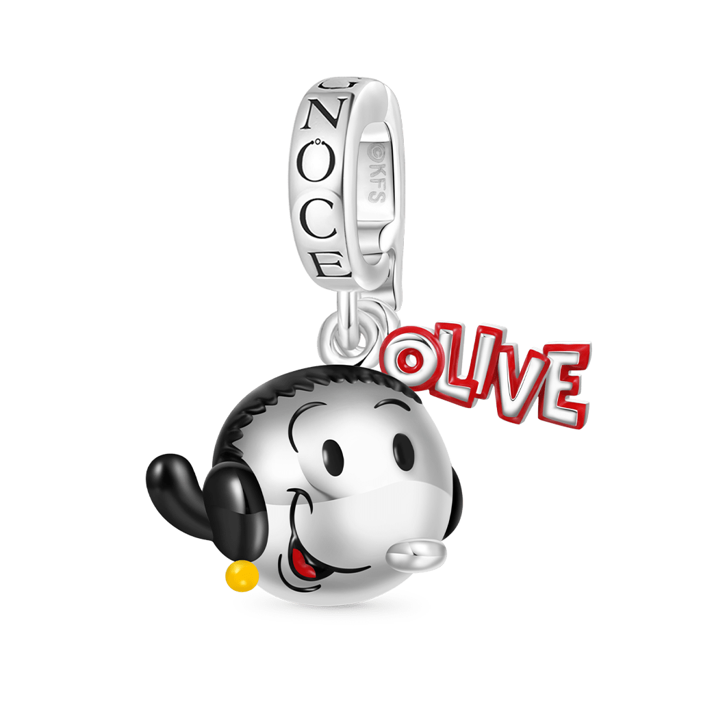 Popeye Olive Oyl's Head Pendant image number 0