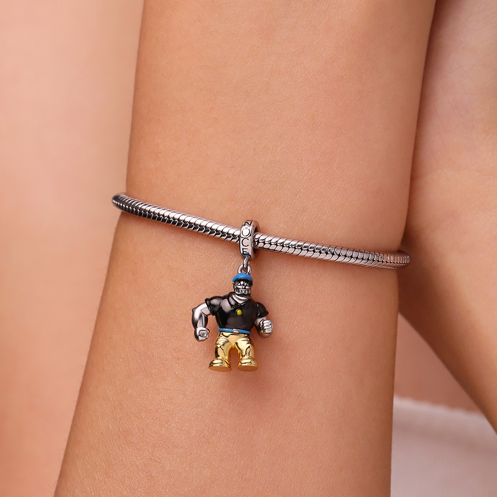 Popeye Angry Bluto Pendant image number 5