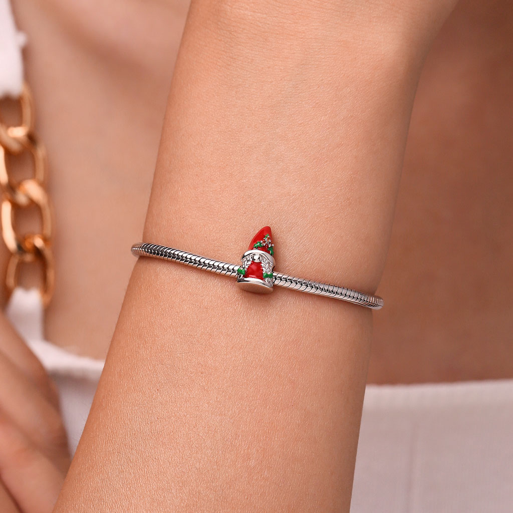 Christmas Gnome Girl Charm image number 4