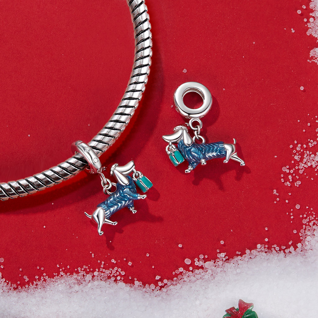 Christmas Dachshund Pendant image number 2