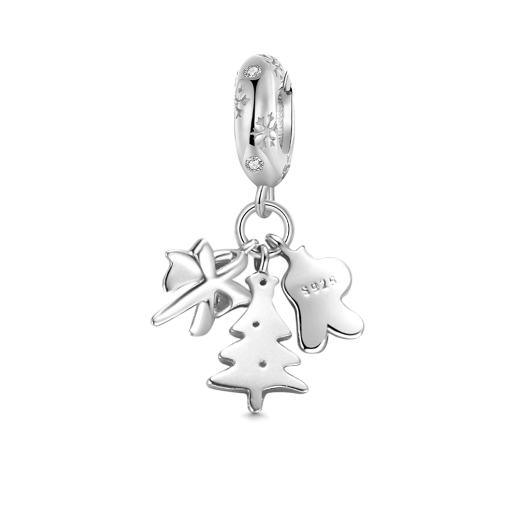 Christmas Tree Triple Pendant image number 1