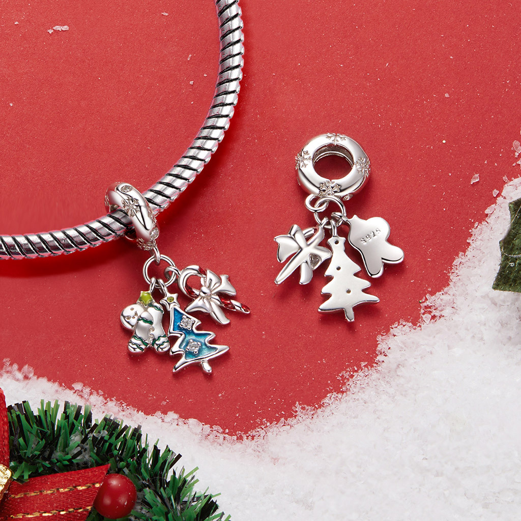 Christmas Tree Triple Pendant image number 2