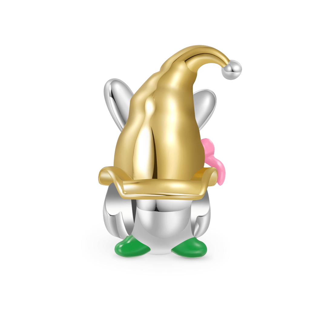 Easter Bunny Gnome Hug Egg Charm image number 1