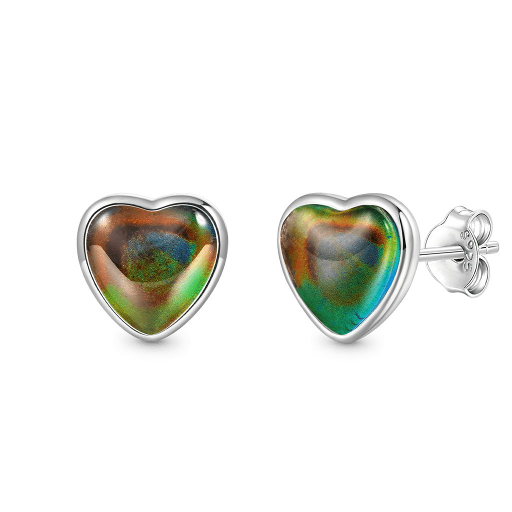 Heart Mood Stud Earrings image number 1
