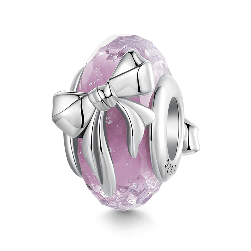 Pink Bow Charm image number 0