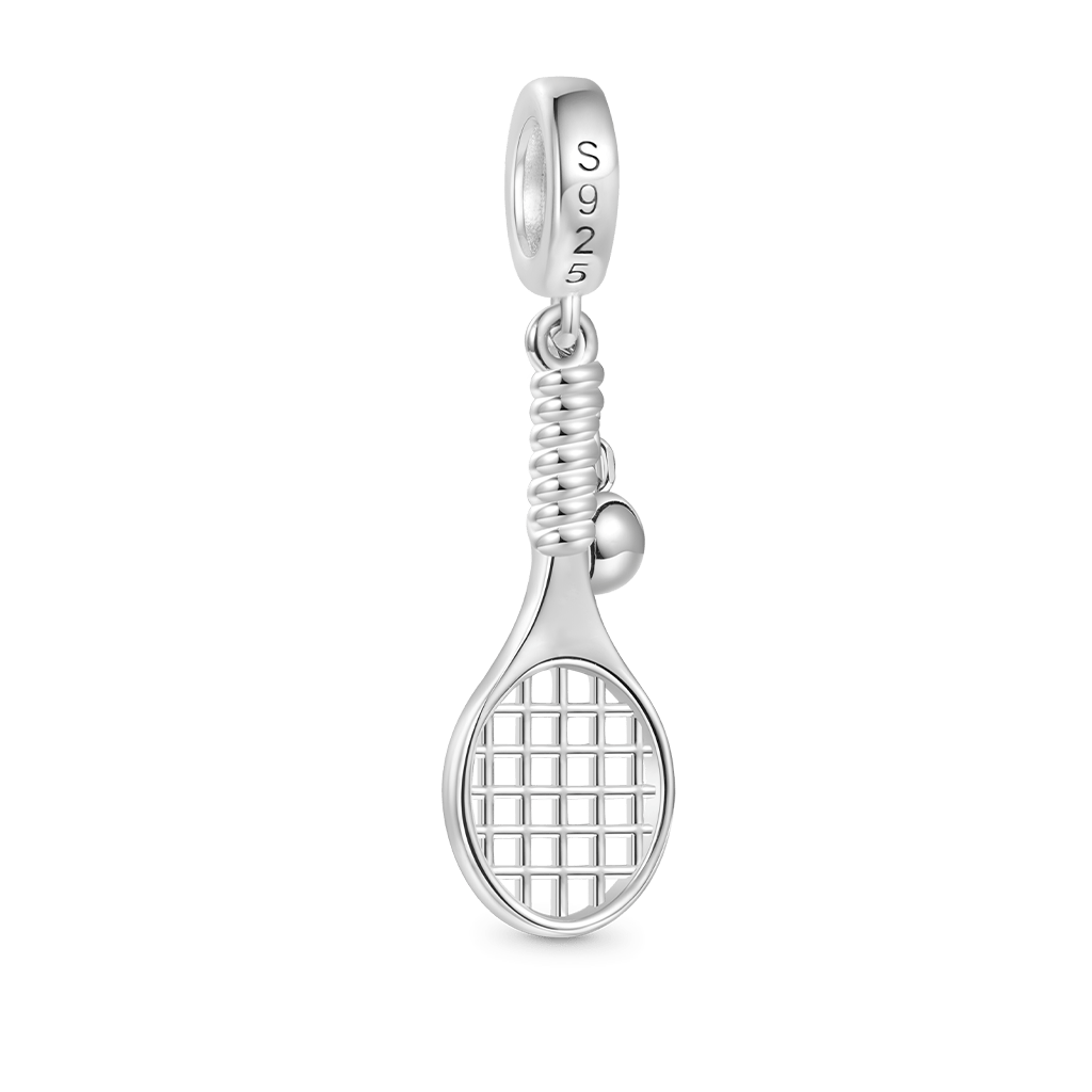Tennis Racket and Ball Pendant image number 1