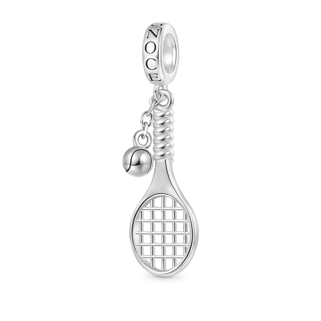 Tennis Racket and Ball Pendant image number 0