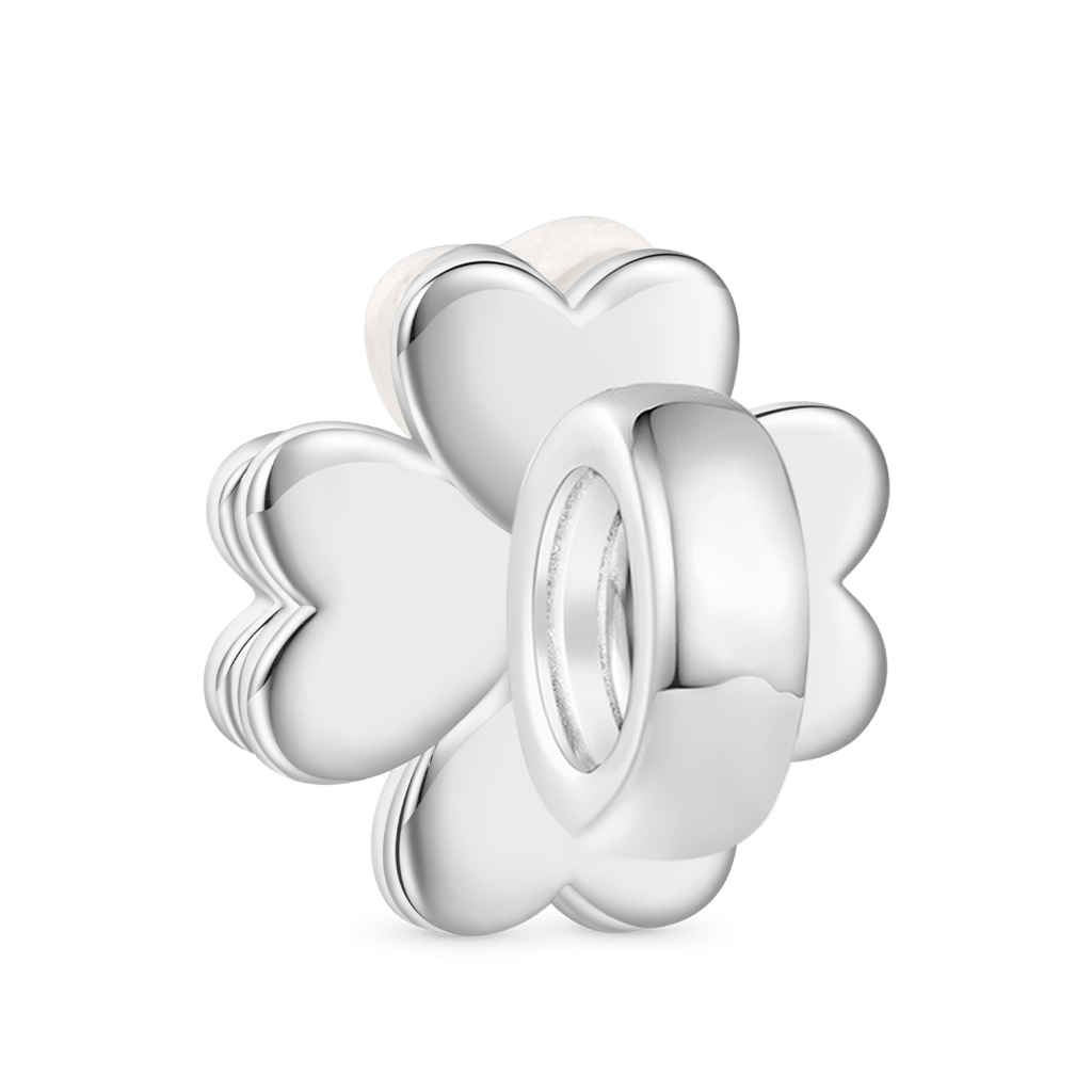 Rotatable Four-leaf Clover Charm image number 2