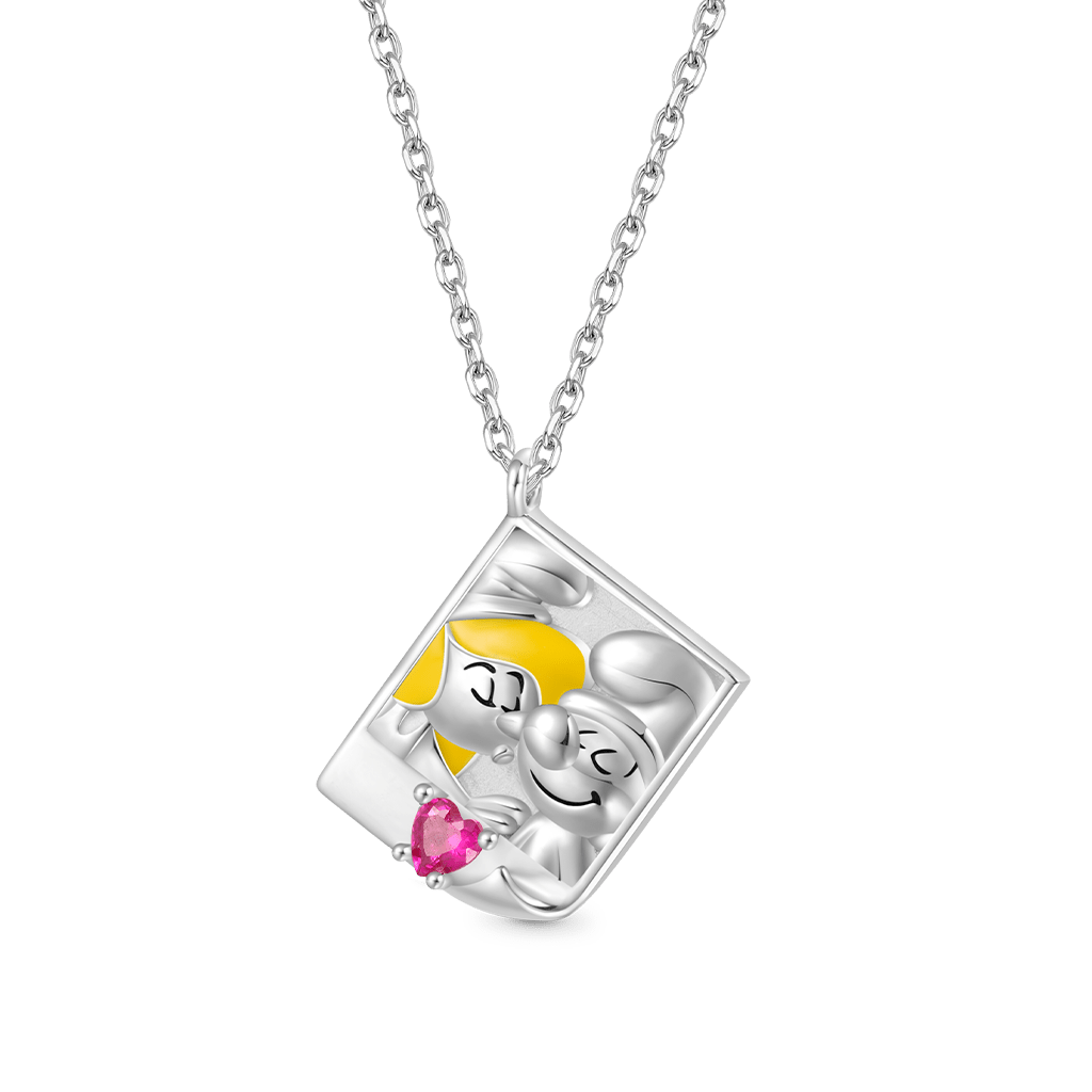 Engravable Love Smurfs Necklace image number 0