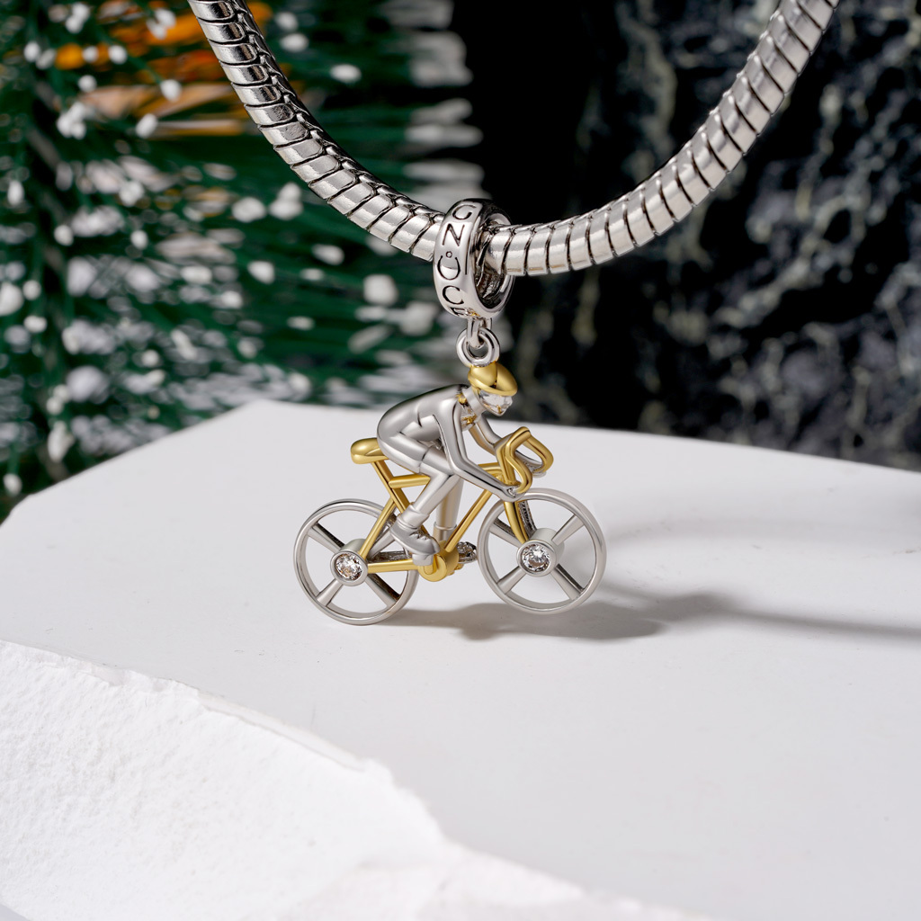 Road Cycling Competition Dangle Charm image number 2