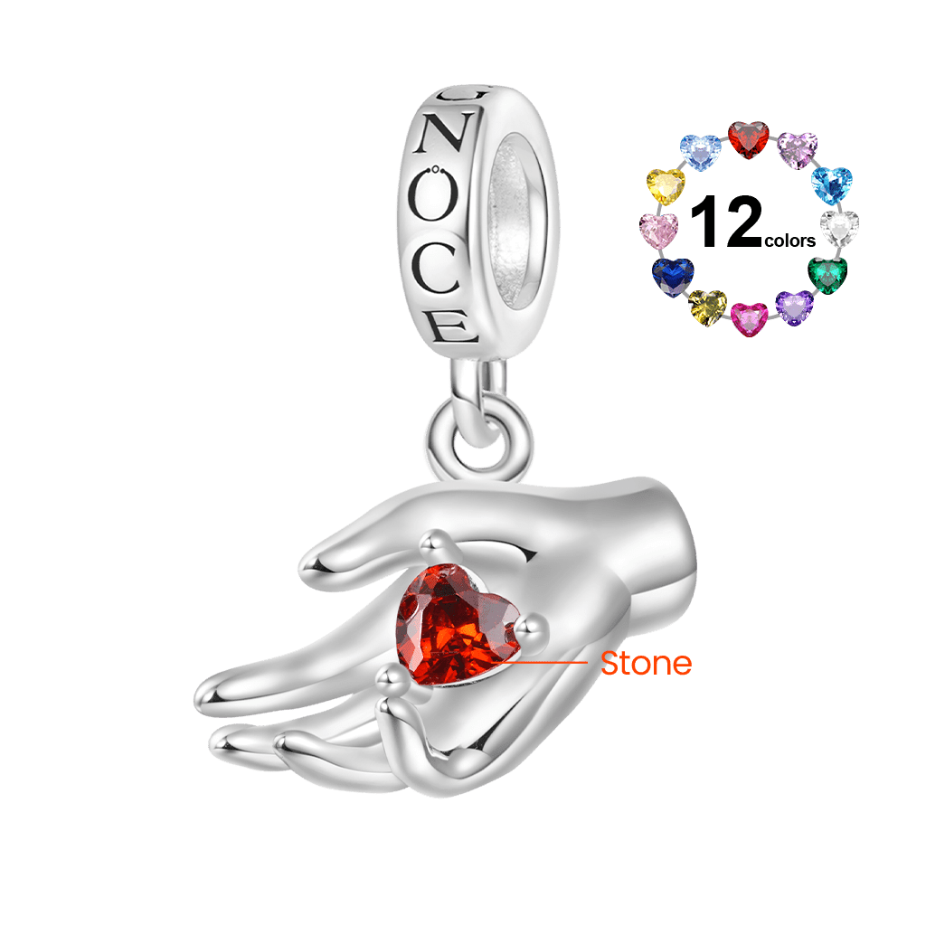 Halloween Skull Handshake Double Pendant image number 1