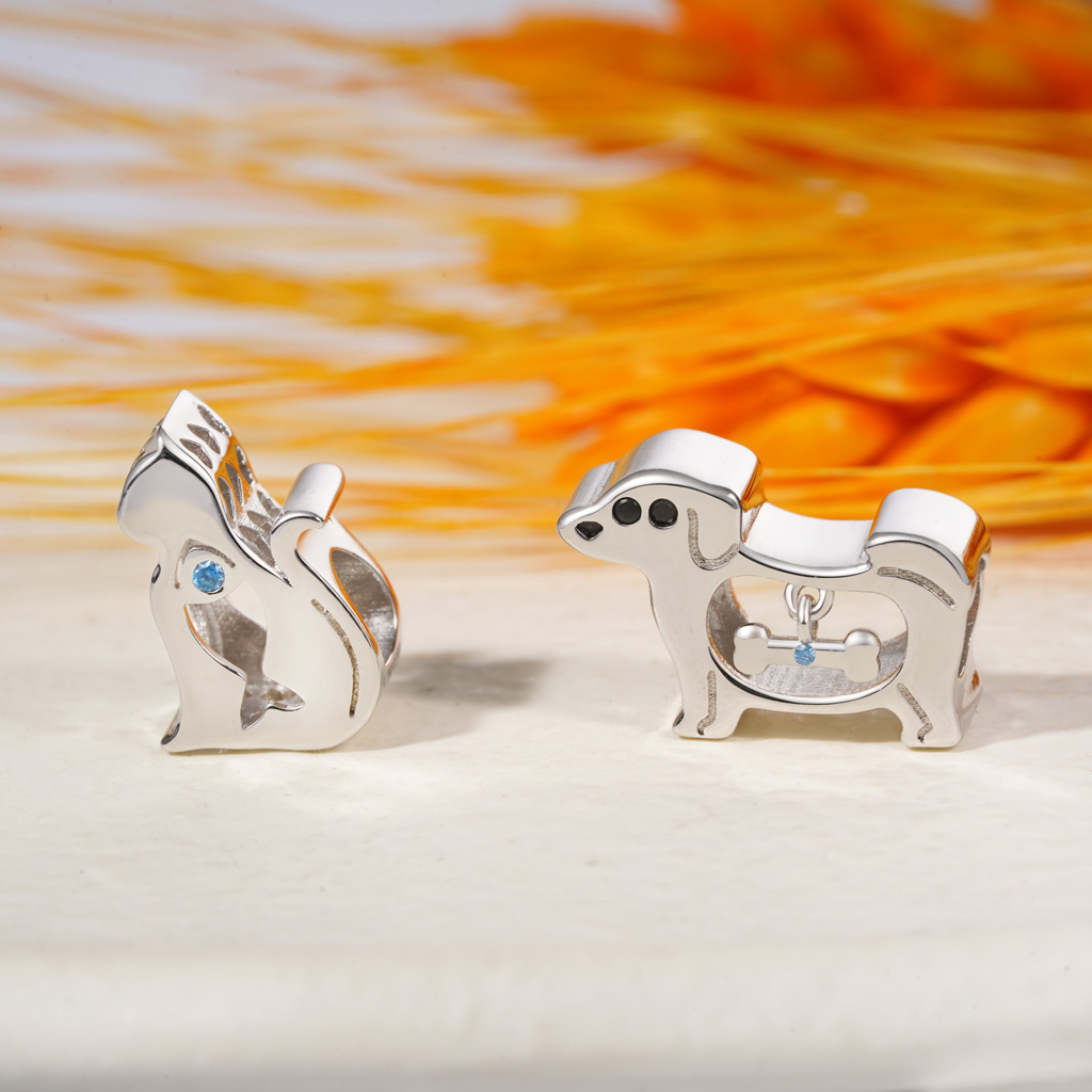 Hollow Puppy Bone Charm image number 3