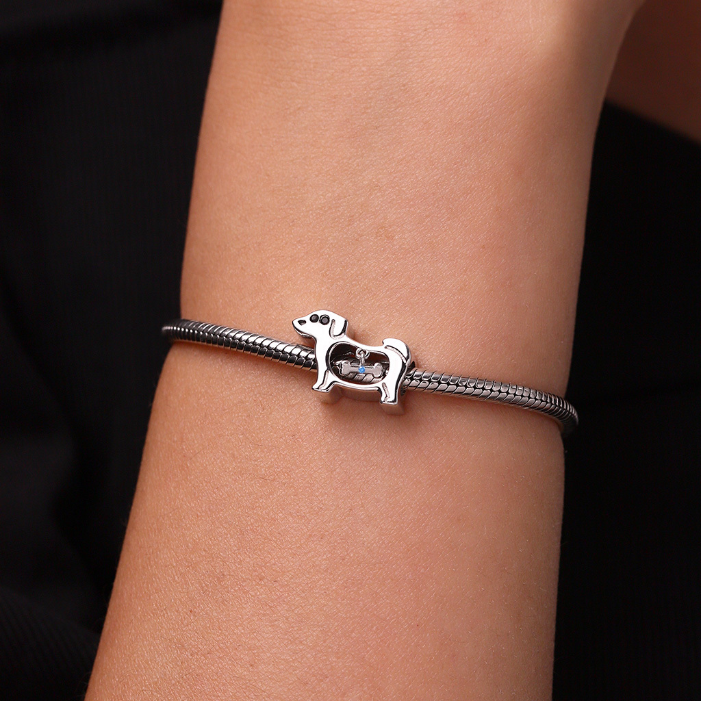 Hollow Puppy Bone Charm image number 5