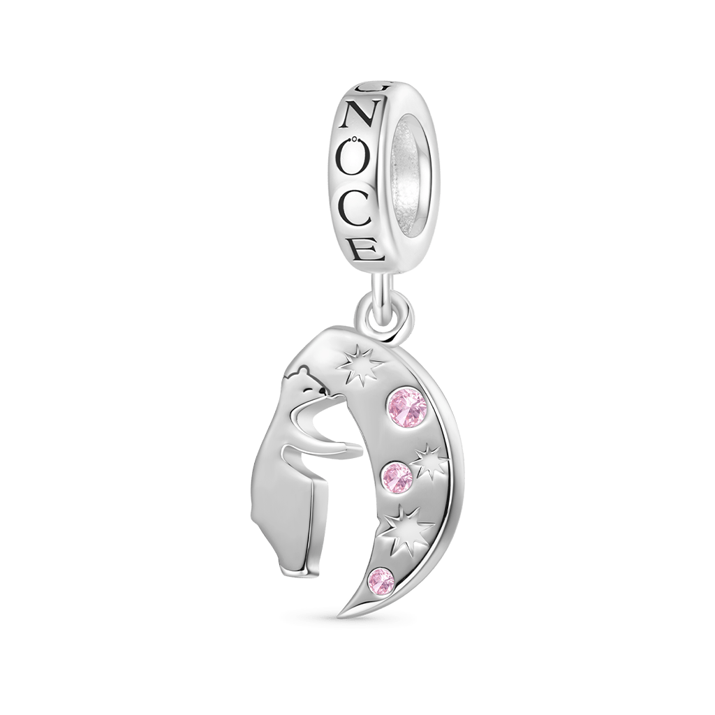 Polar Bear Couple Hugging Pendant image number 3