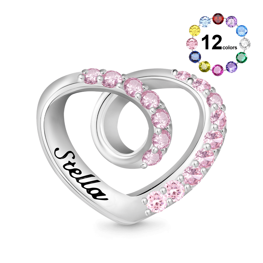 Wrap Heart Charm image number 0