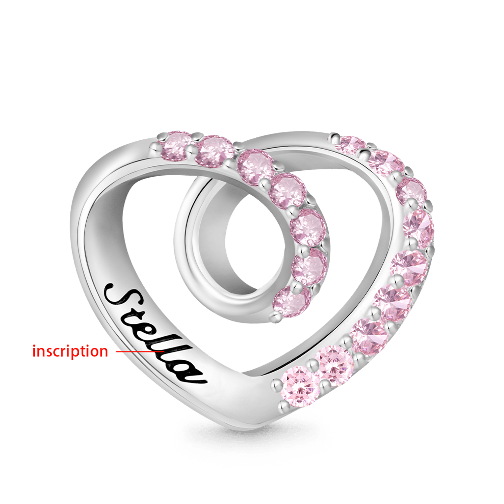 Wrap Heart Charm image number 1
