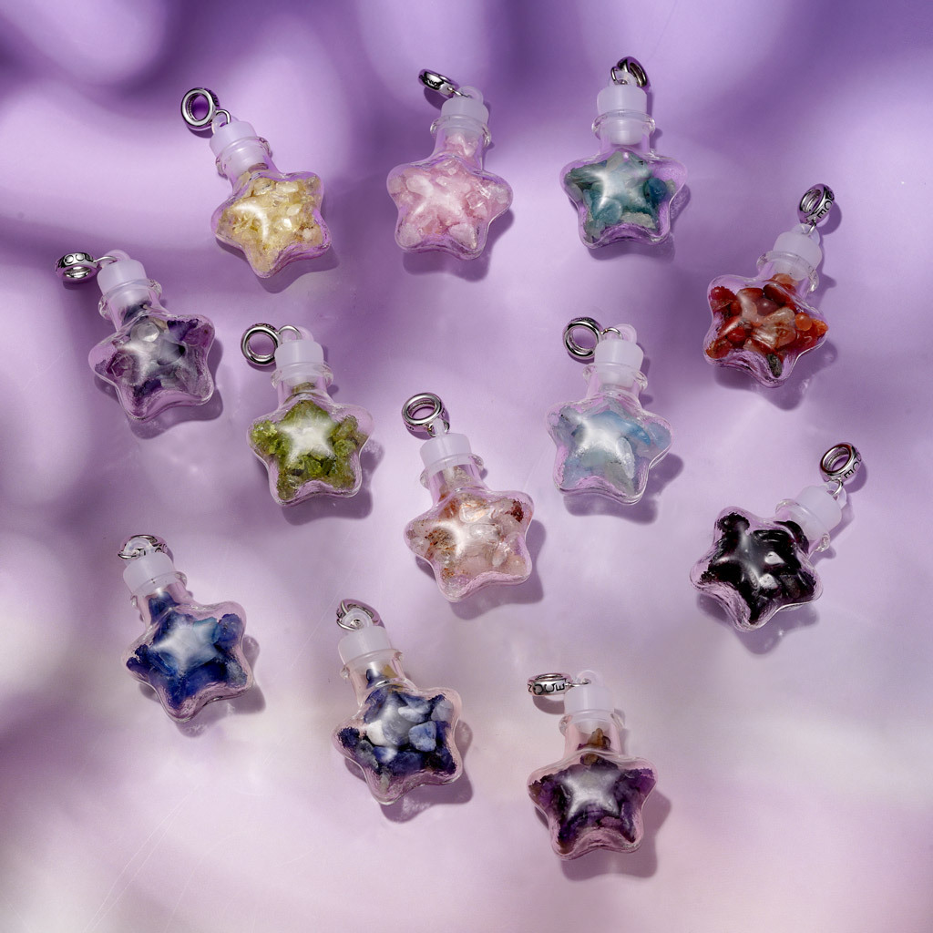 Kyanite Star Bottle Pendant image number 2