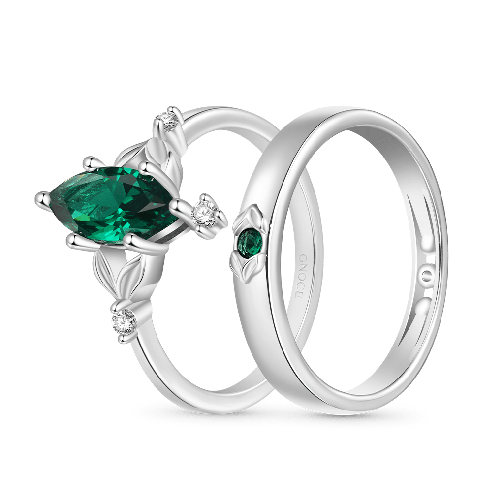 Paraíba Tourmaline Couple Rings image number 0