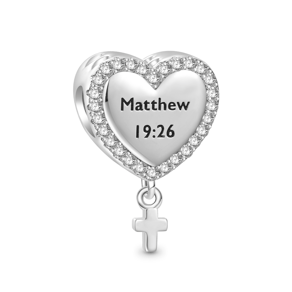 Devotion Heart Charm image number 1