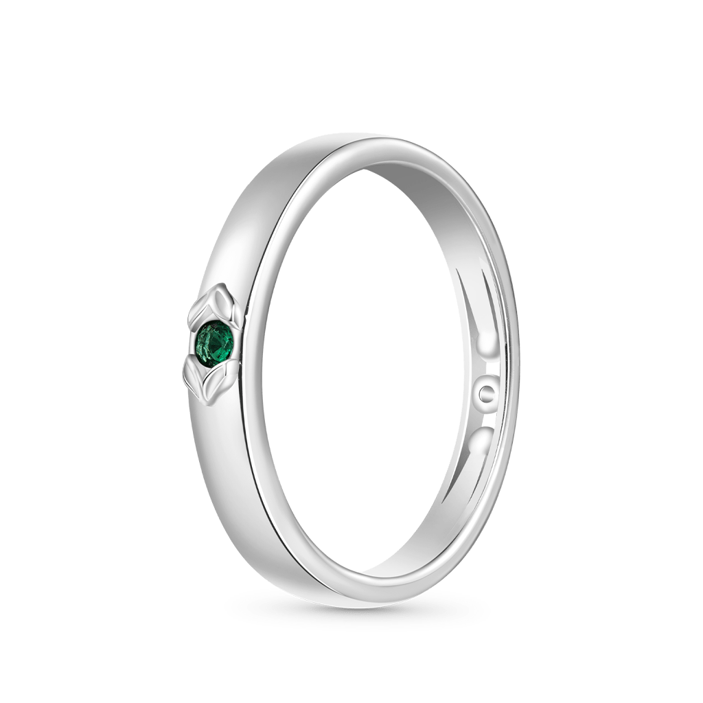 Paraíba Tourmaline Men's Band image number 1