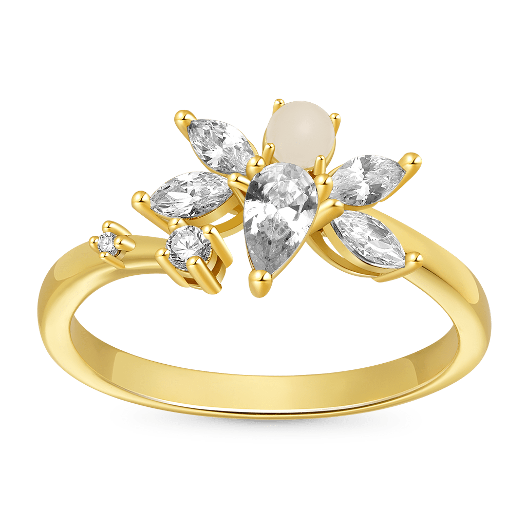 Butterfly Open Ring image number 2