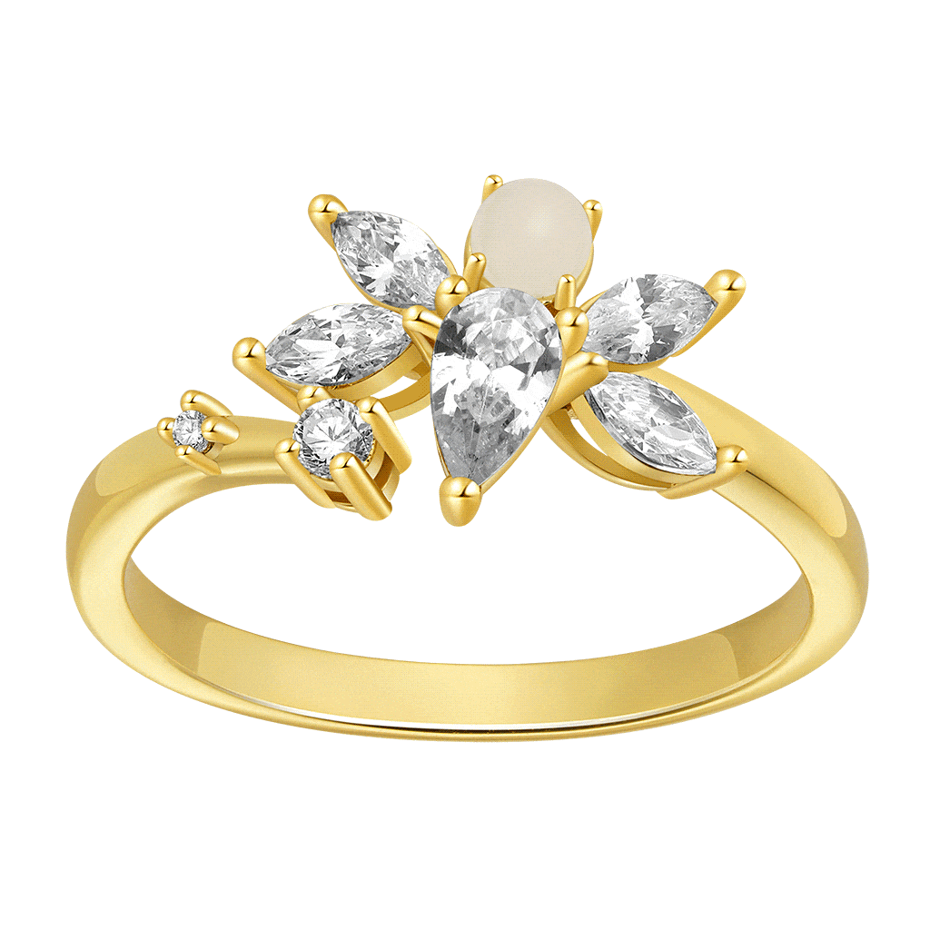 Butterfly Open Ring image number 0