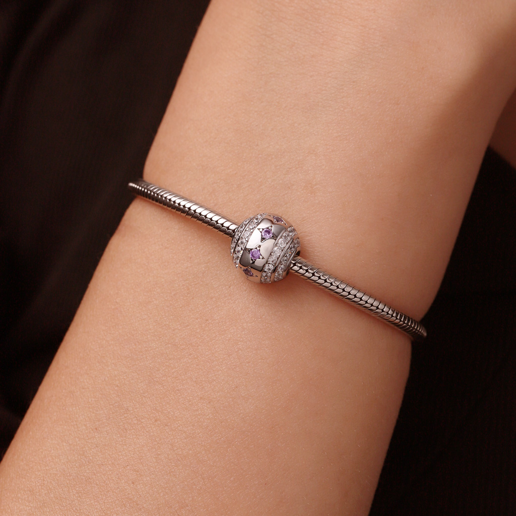 Stars Birthstone Charm image number 5