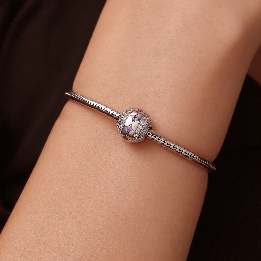 Stars Birthstone Charm image number 5