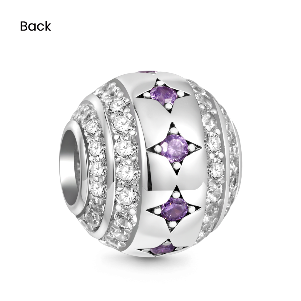 Stars Birthstone Charm image number 2