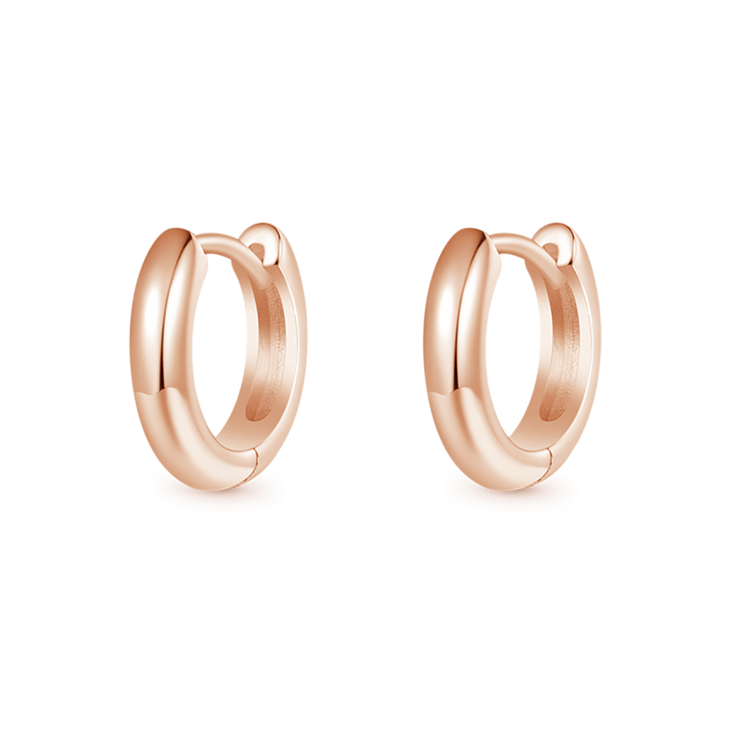 Hoop Huggie Earrings image number 0