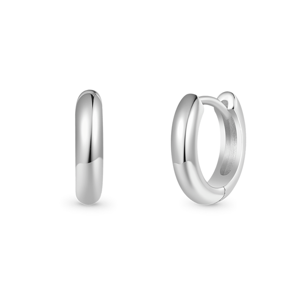 Hoop Huggie Earrings image number 0