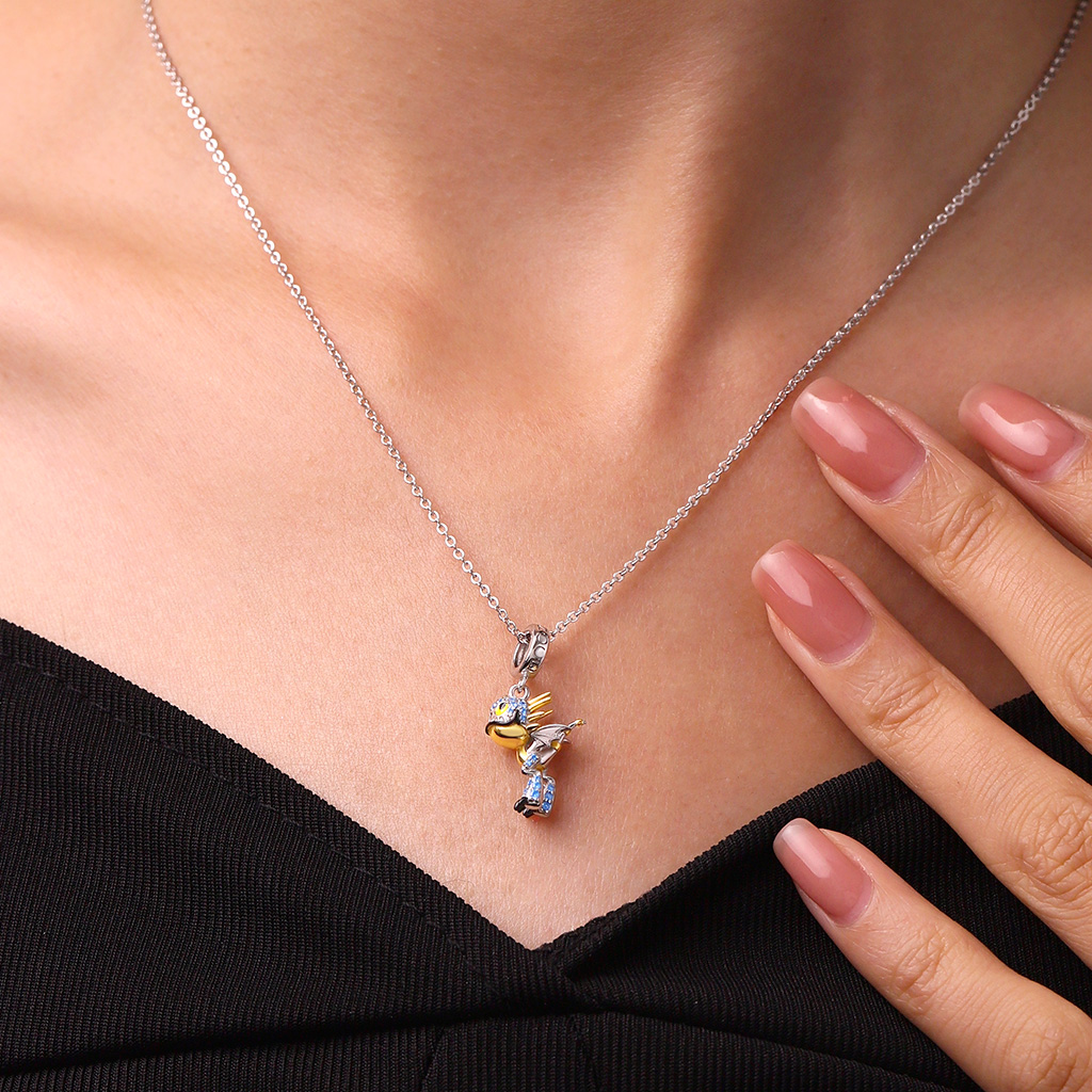 Deadly Nadder Dragon Pendant image number 4